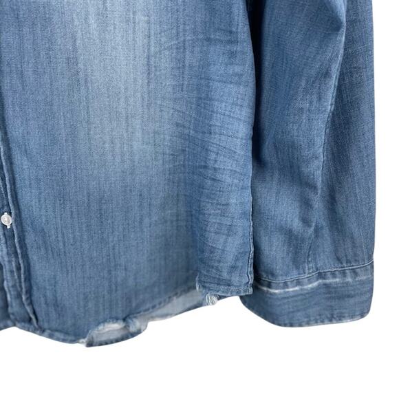 Frank & Eileen Blue Button Down Shirt - Picture 3 of 9